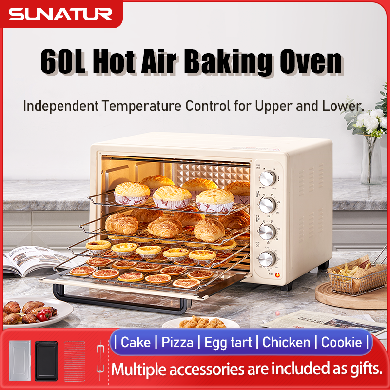 Commercial Kitchen Oven - SUNATUR 2200w hot air circulation oven