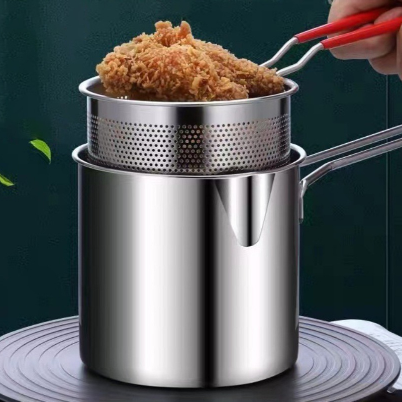 304 Stainless Steel Deep Fryer - Commercial Kitchen Cooking ulasan dan harga