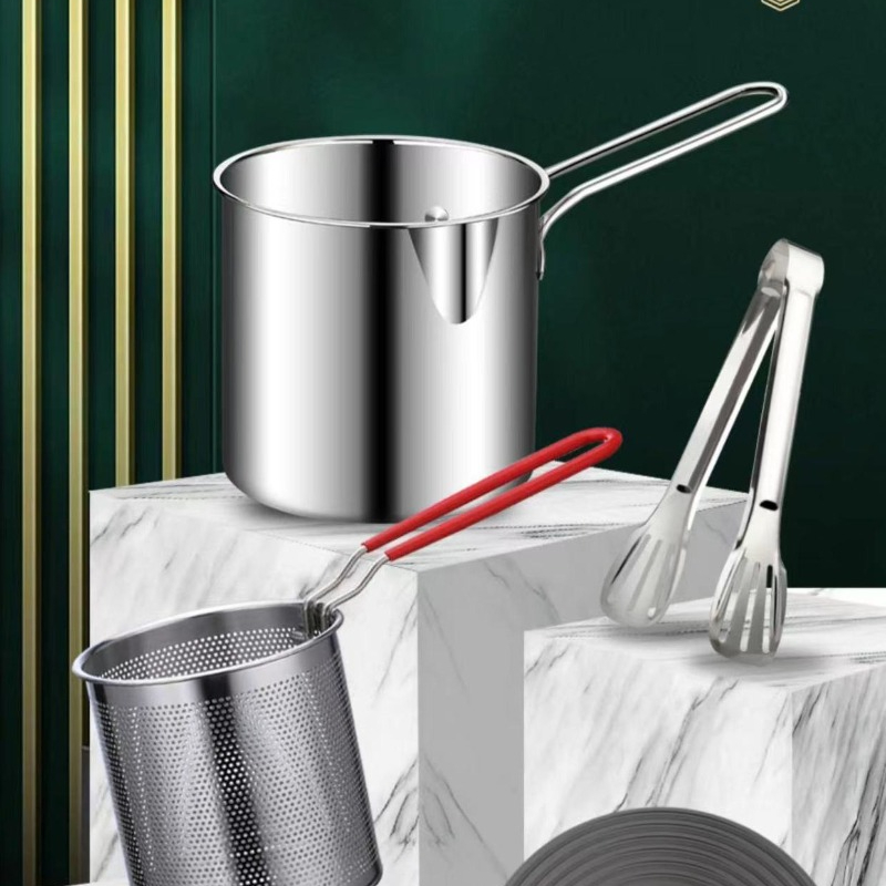304 Stainless Steel Deep Fryer - Commercial Kitchen Cooking ulasan dan harga