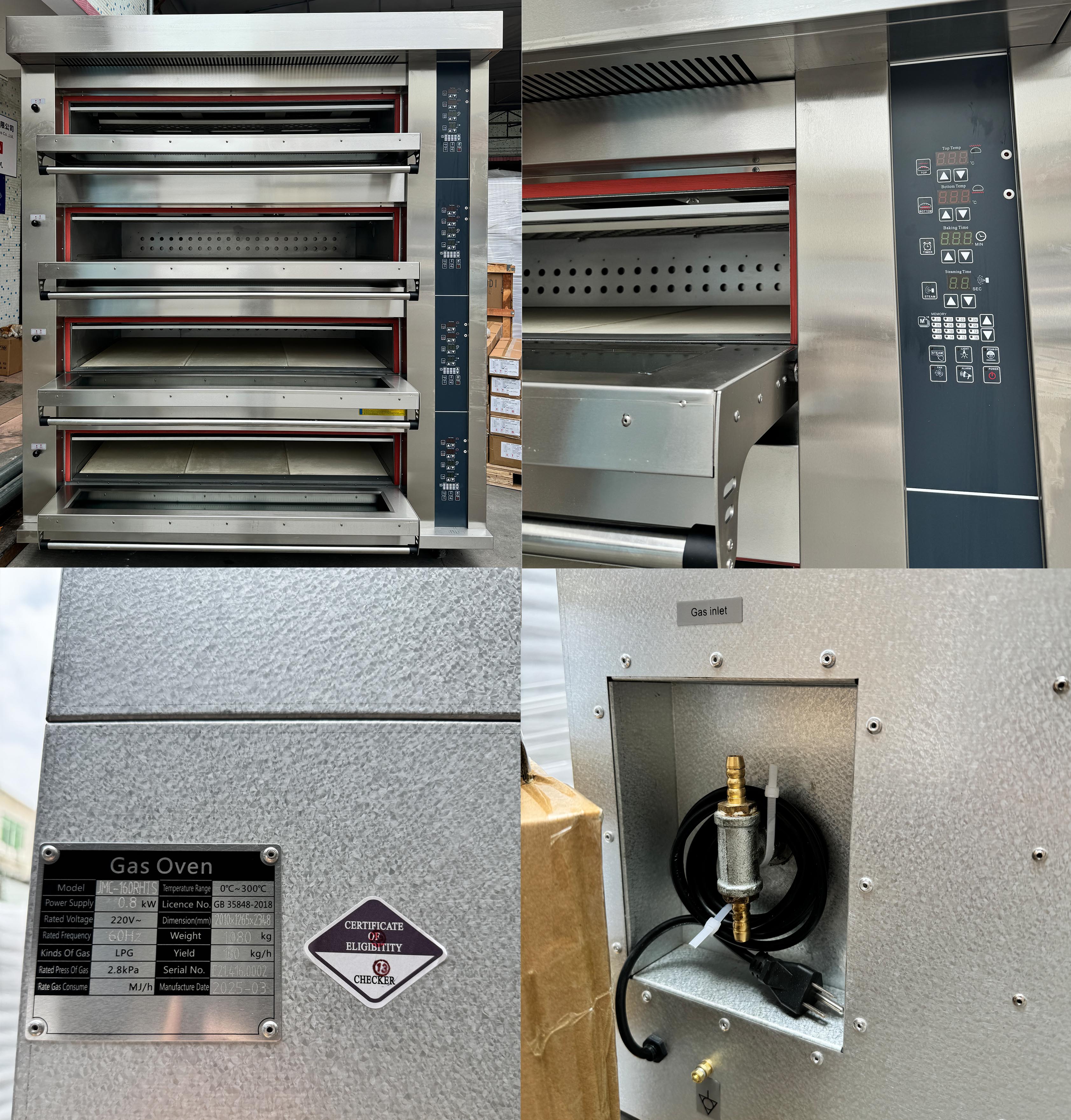 Customized Commercial Pizza Br - Commercial Kitchen Oven ulasan dan harga