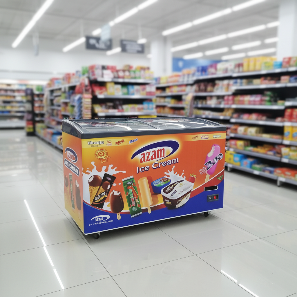 SD-351S Ice Cream Commercial C - Commercial Chest Freezer ulasan dan harga