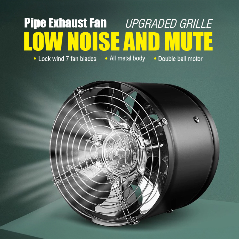 4/6/8 Inch Metal Duct Exhaust  - Commercial Kitchen Exhaust Fan ulasan dan harga