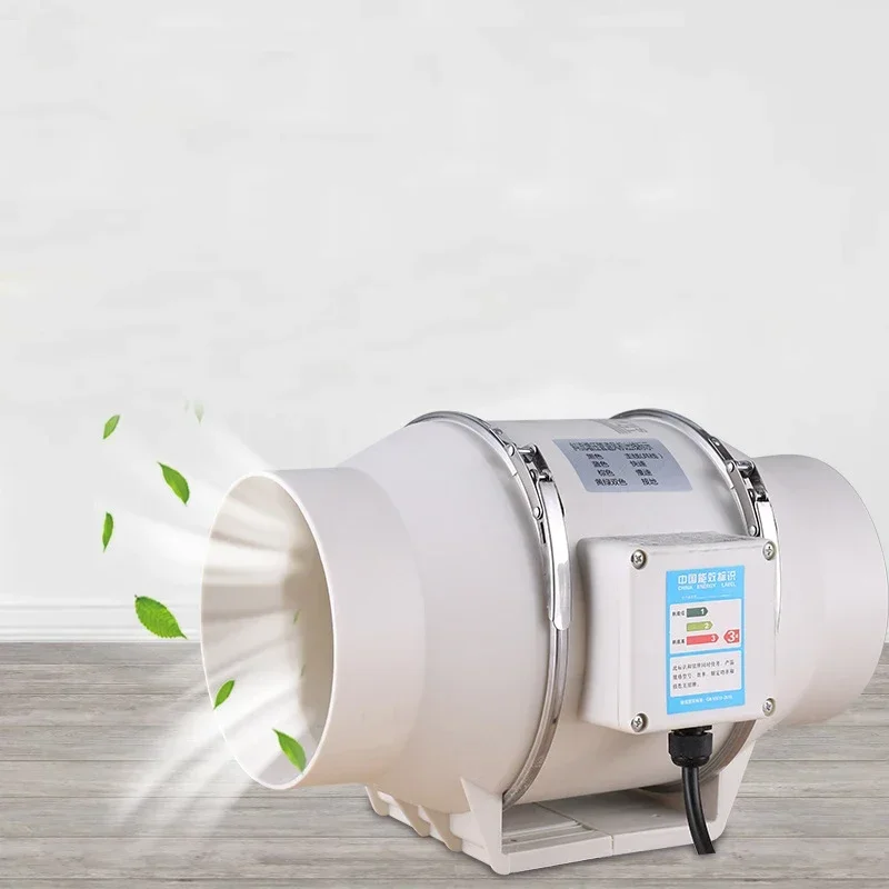 4 Inch 220V Silent Inline Exha - Commercial Kitchen Exhaust Fan ulasan dan harga