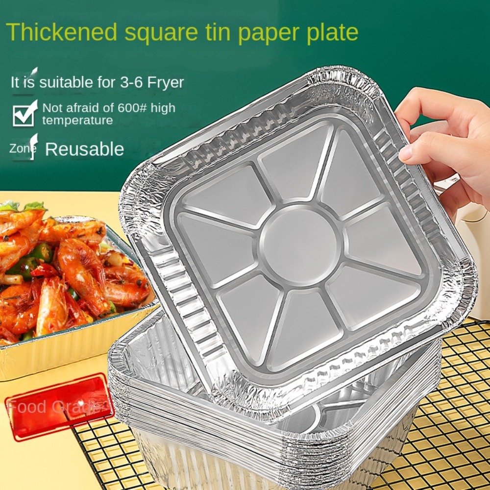 20CM Air Fryer Aluminum Foil P - Commercial Kitchen Cooking ulasan dan harga