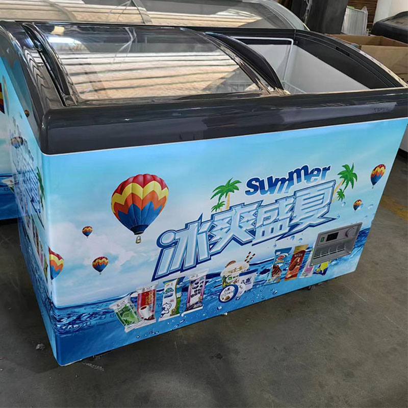 Commercial Supermarket Sliding - Commercial Chest Freezer ulasan dan harga