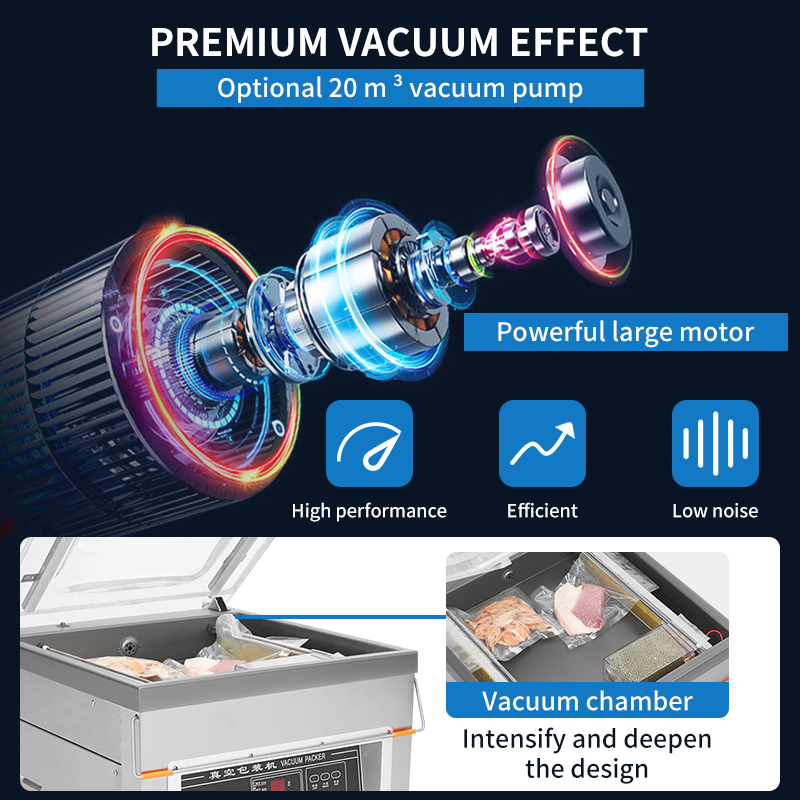 Commercial Semi-Automatic Vert - Vacuum Sealer ulasan dan harga
