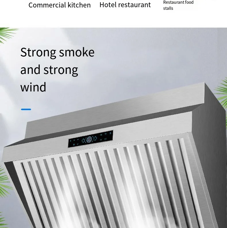 -for OEM 1.8m Stainless Steel  - Commercial Kitchen Range Hood ulasan dan harga