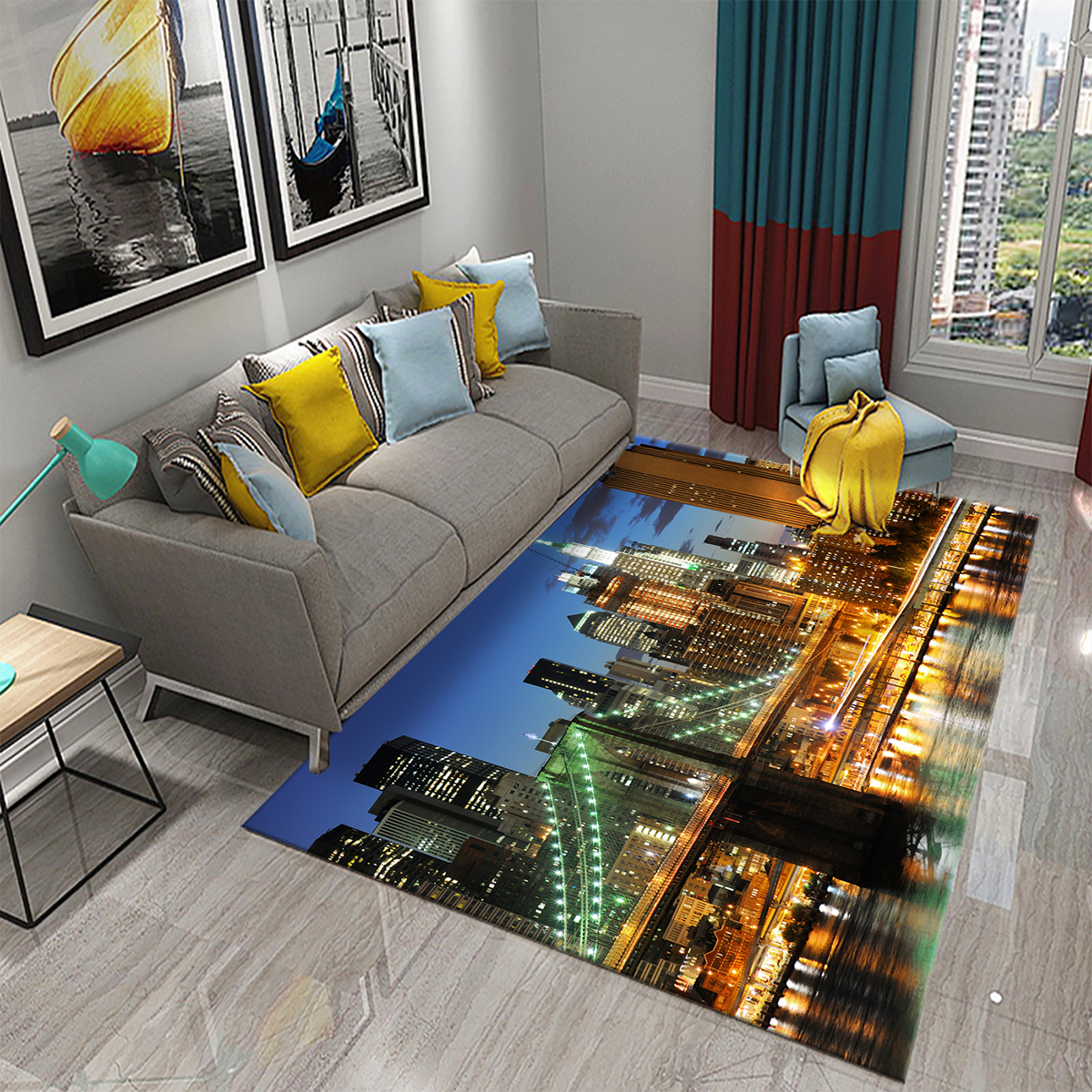 New York Street View Carpet fo - Commercial Kitchen York ulasan dan harga