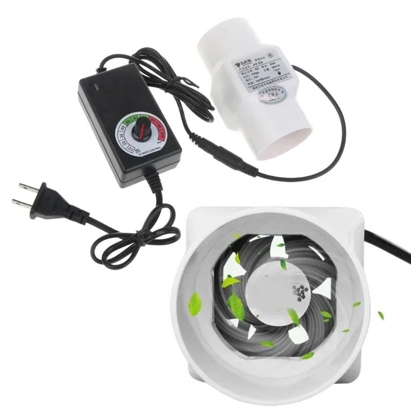 12V 2inch 50mm silence Ventila - Commercial Kitchen Exhaust Fan ulasan dan harga