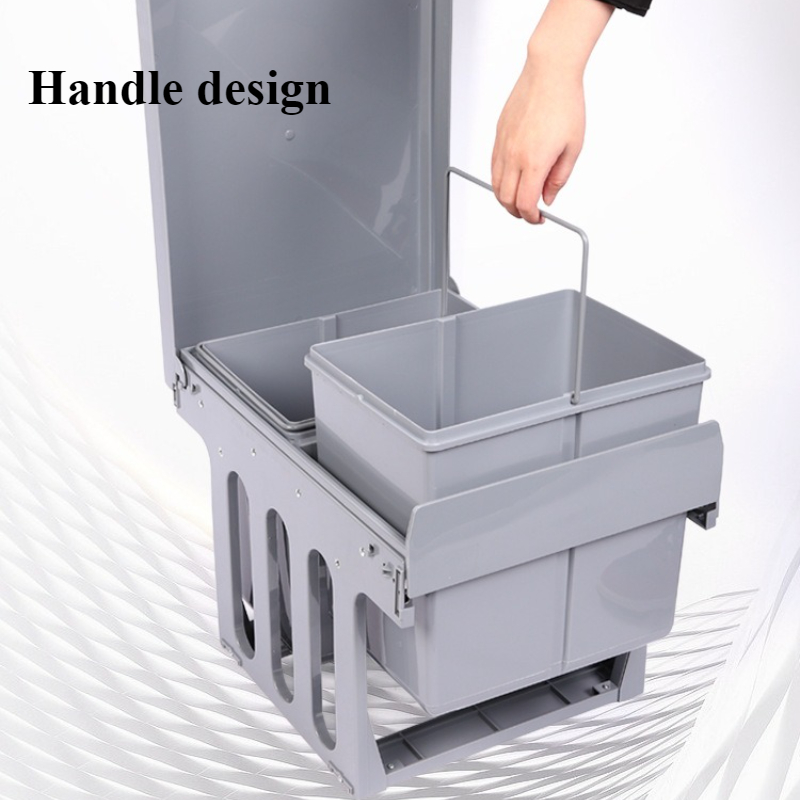 Telescoping Trash Can Modern B - Commercial Kitchen Garbage Disposal ulasan dan harga