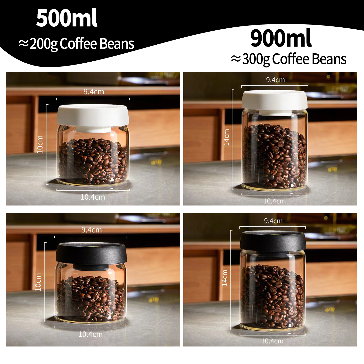 OANKR Vacuum Coffee Canister 5 - Vacuum Sealer ulasan dan harga