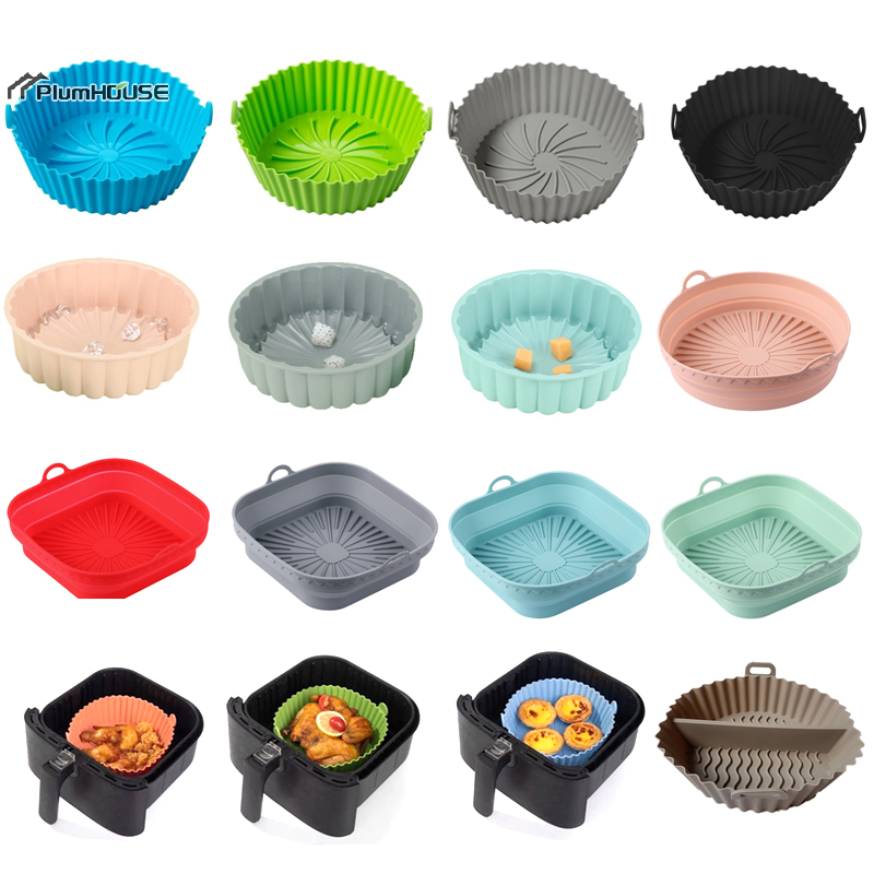 1Pcs Silicone Air Fryer Oven B - Commercial Kitchen Cooking ulasan dan harga