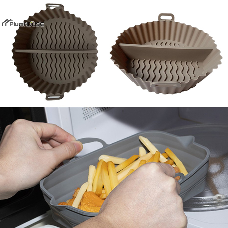 1Pcs Silicone Air Fryer Oven B - Commercial Kitchen Cooking ulasan dan harga