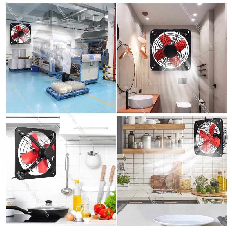 Industrial Wall-Mounted Exhaus - Commercial Kitchen Exhaust Fan ulasan dan harga