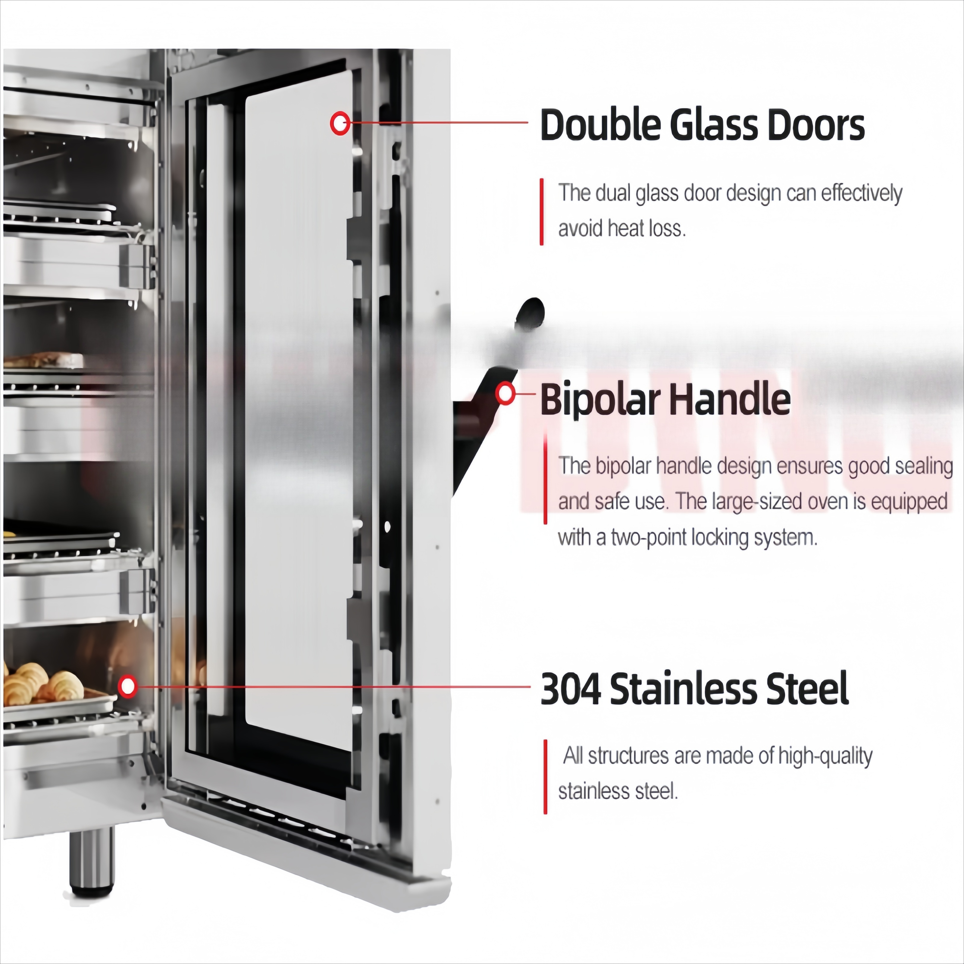 304 Stainless Steel Commercial - Commercial Kitchen Oven ulasan dan harga