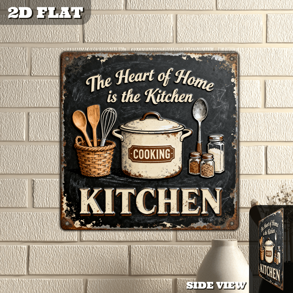 Vintage Metal Kitchen Wall Dec - Commercial Kitchen Cooking ulasan dan harga