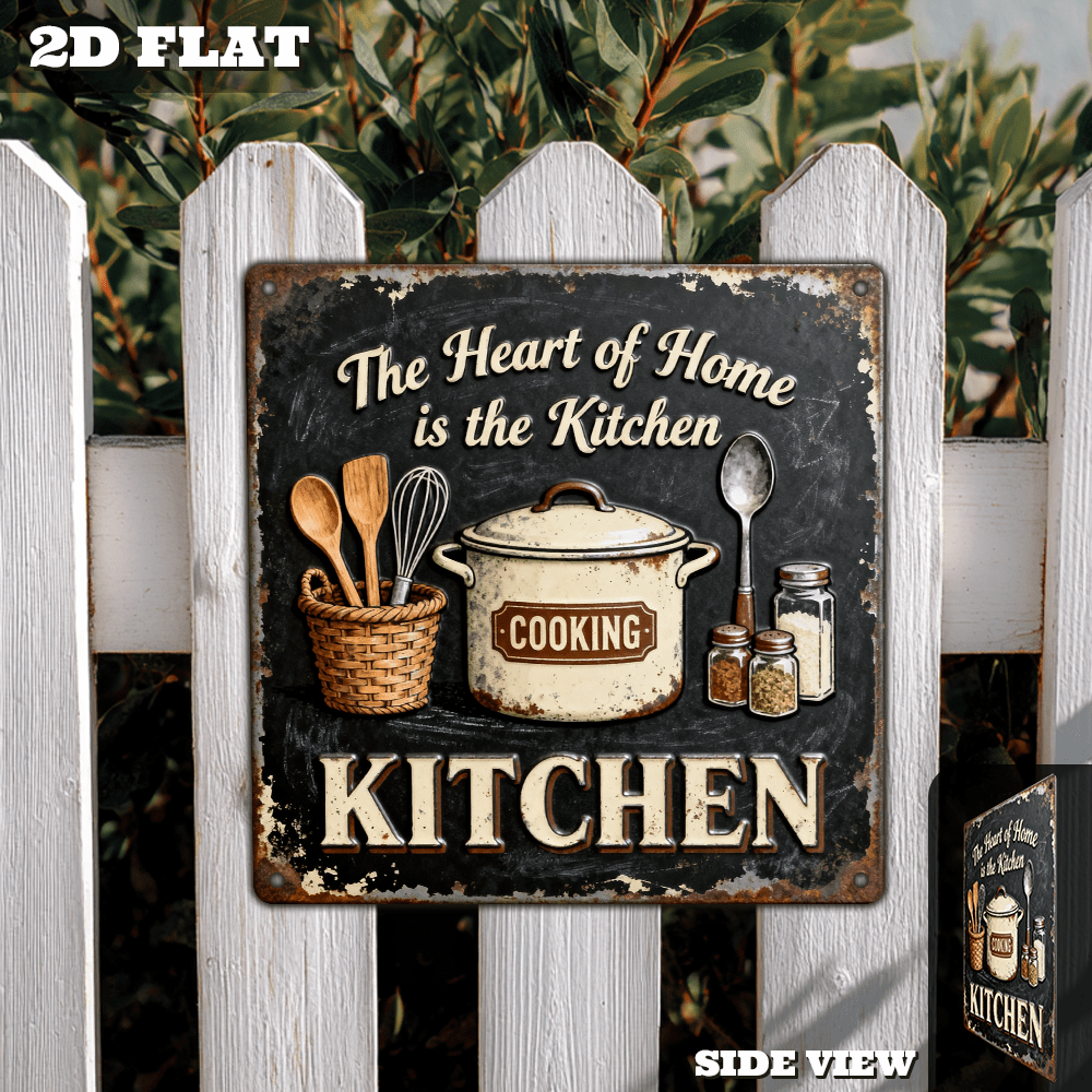Vintage Metal Kitchen Wall Dec - Commercial Kitchen Cooking ulasan dan harga