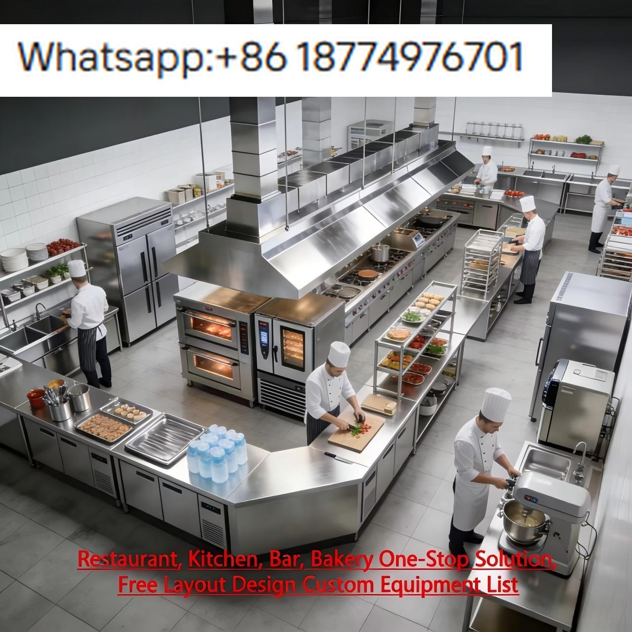 KFC Commercial Fast Food Equip - Commercial Kitchen Layout Design ulasan dan harga