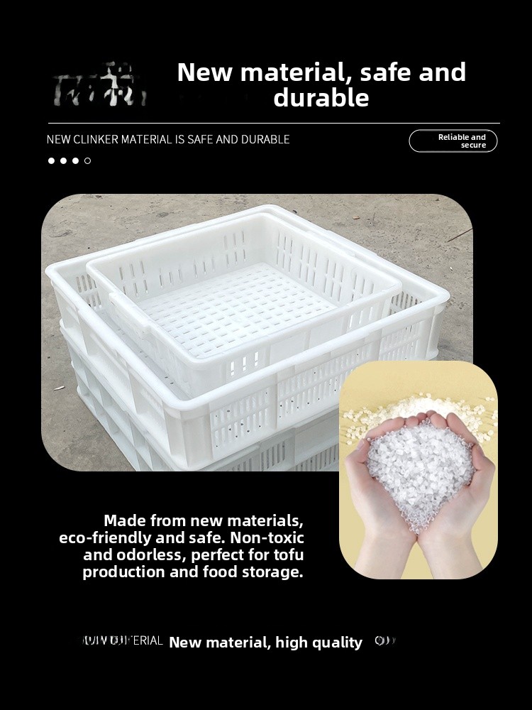 Food ade Square Tofu Mold Set  - Commercial Kitchen Cooking ulasan dan harga