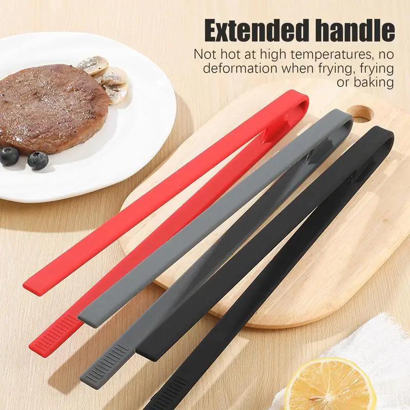 Silicone Trivet Tongs BBQ Kitc - Commercial Kitchen Cooking ulasan dan harga