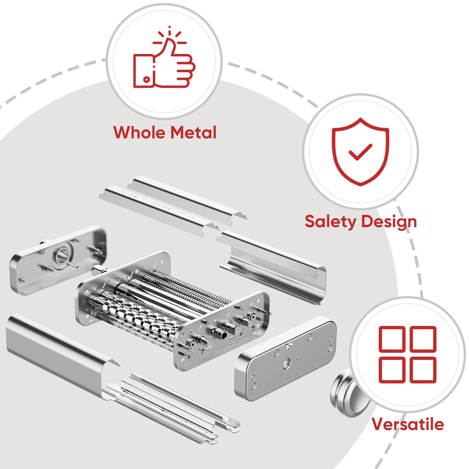 Gvode 3 in 1 Pasta Attachment  - Commercial Kitchen Units ulasan dan harga