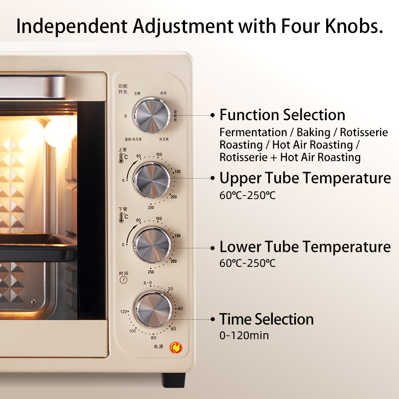 SUNATUR 2200w hot air circulat - Commercial Kitchen Oven ulasan dan harga