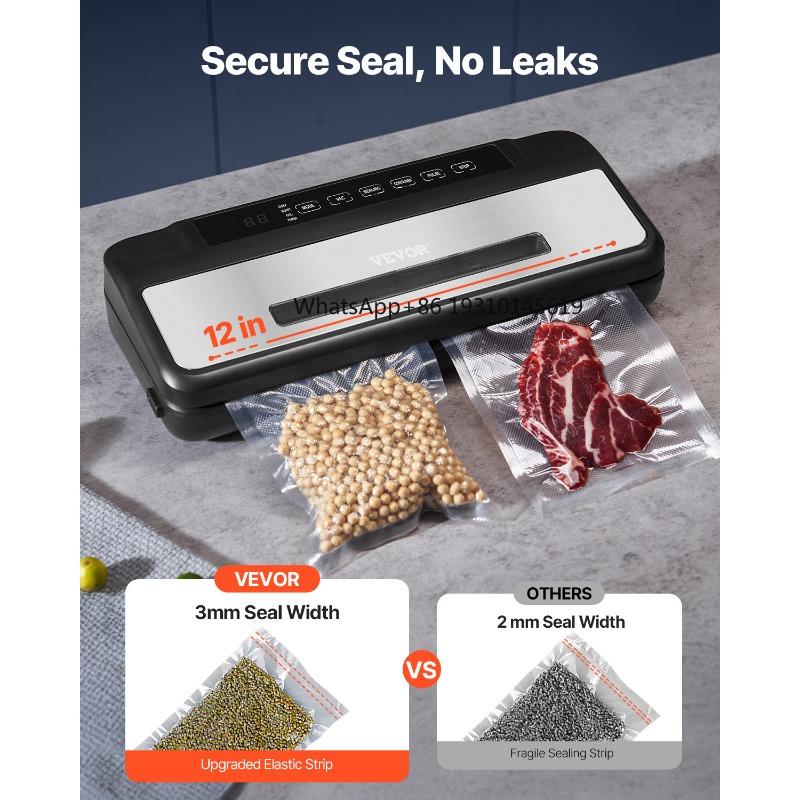 【From China】VEVOR 80Kpa 120W E - Vacuum Sealer ulasan dan harga