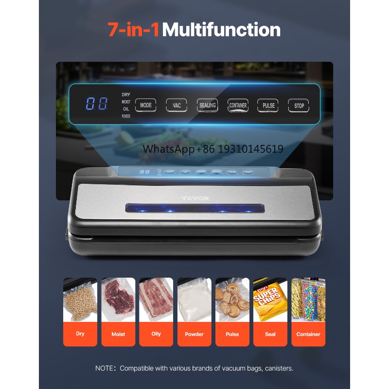 【From China】VEVOR 80Kpa 120W E - Vacuum Sealer ulasan dan harga