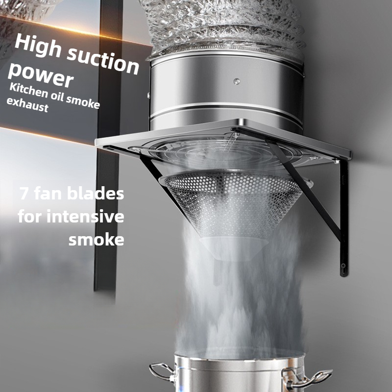 6/8Inch Extractor Ventilation  - Commercial Kitchen Exhaust Fan ulasan dan harga