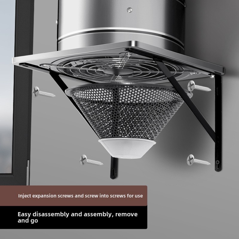 6/8Inch Extractor Ventilation  - Commercial Kitchen Exhaust Fan ulasan dan harga