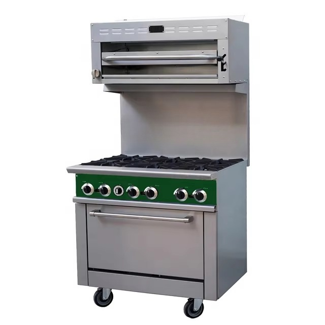 Gas Stove Perfex Gas 6 Burner  - Commercial Kitchen Oven ulasan dan harga