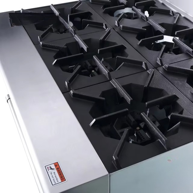 Gas Stove Perfex Gas 6 Burner  - Commercial Kitchen Oven ulasan dan harga
